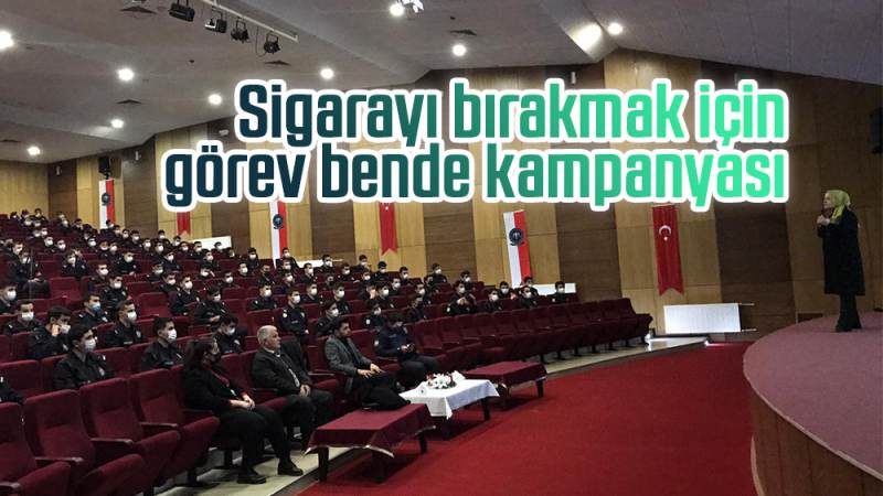 Sigarayı bırakmak için görev bende kampanyası 