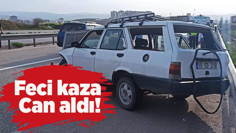 Feci kazada bir kişi öldü 
