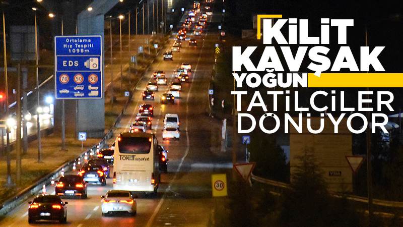 Kilit kavşakta dönüş yoğunluğu 