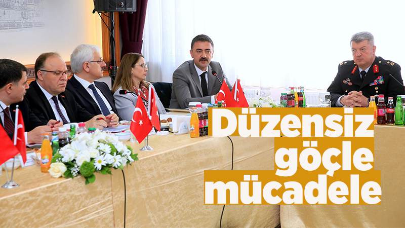 Düzensiz göçle mücadele 