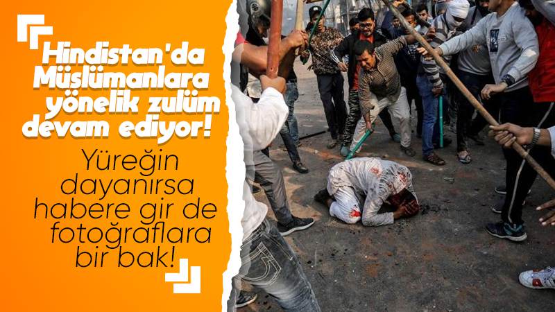 Müslümanlara yönelik zulüm son bulmalı!