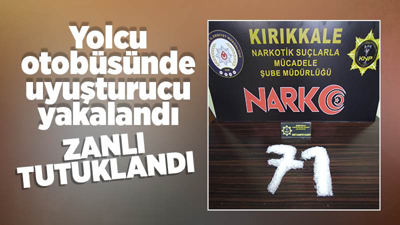 Yol kontrolünde uyuşturucuyla yakalandı!