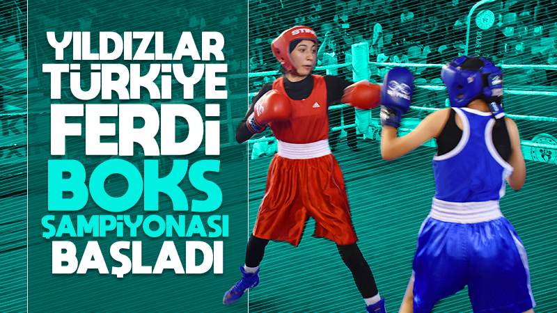  Yıldızlar Türkiye Ferdi Boks Şampiyonası başladı
