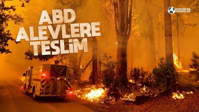 ABD, alevlere teslim