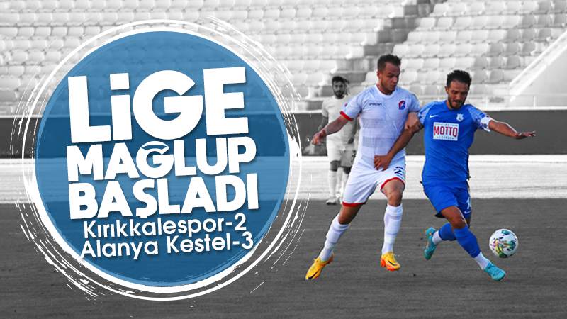 Kırıkkalespor mağlubiyetle başladı 2-3