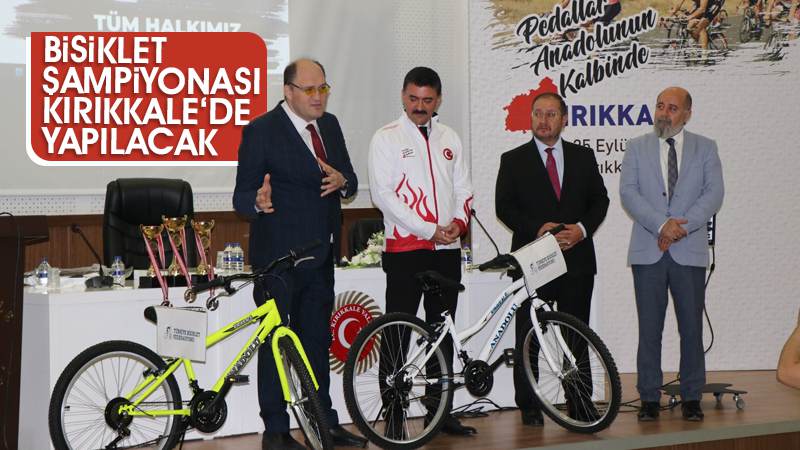 Bisiklet şampiyonası Kırıkkale’de yapılacak 