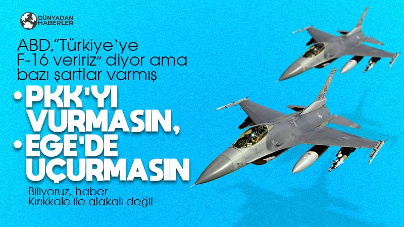 ABD’den F-16 açıklaması