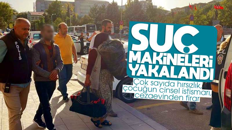 Suç makineleri yakalandı!