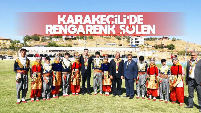 Karakeçili’de rengarenk şölen 