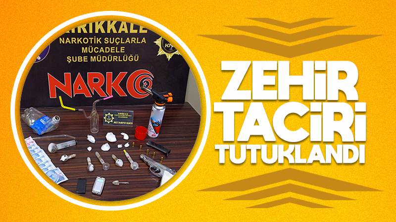 Zehir taciri tutuklandı!