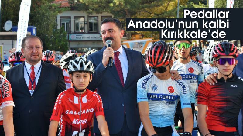 Pedallar Anadolu’nun kalbi Kırıkkale’de 