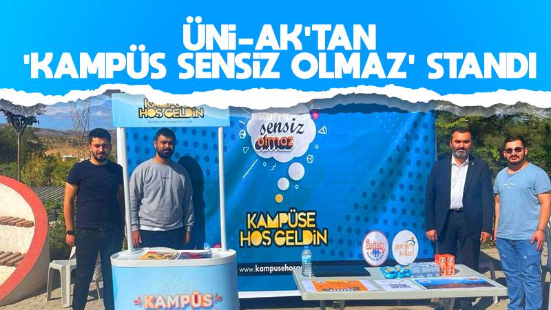 Kaplan, üniversitelilerin yanında 