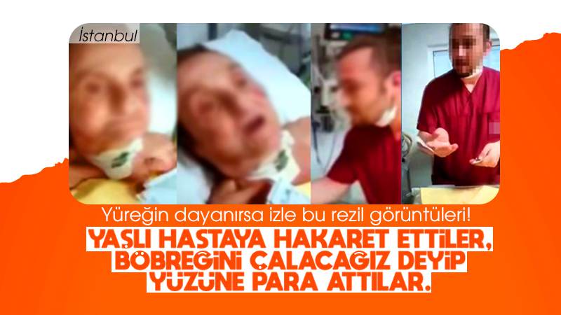 Yoğun bakımda yatan yaşlı kadınla dalga geçtiler!