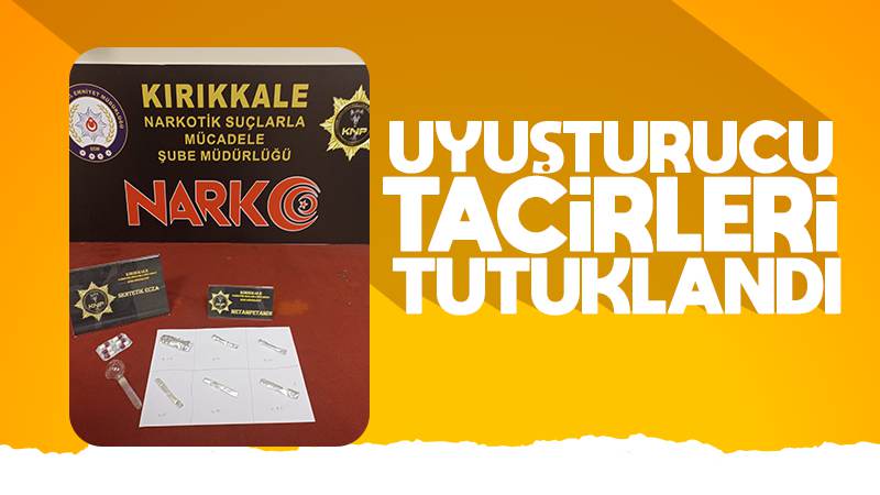 Zehir tacirleri tutuklandı