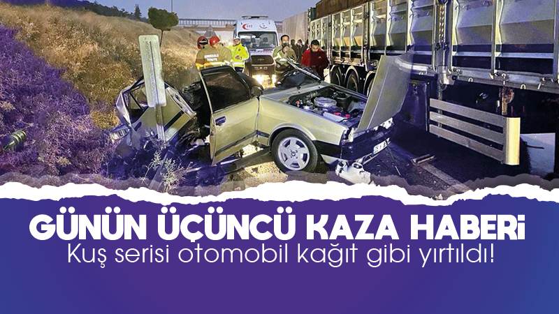 Zincirleme kazalarda 3 kişi yaralandı 