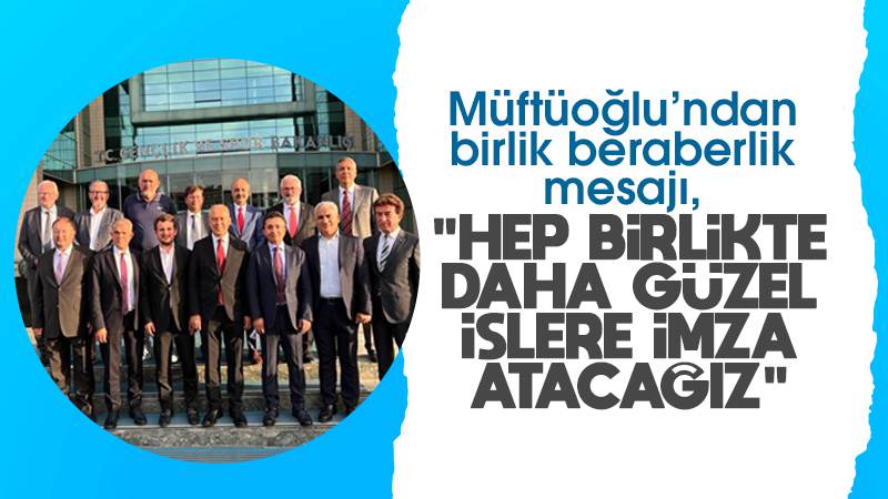 Müftüoğlu’ndan teşekkür mesajı 