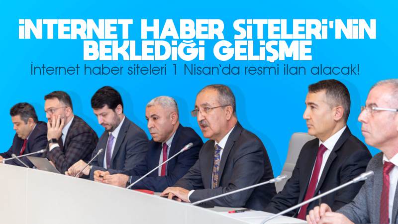 Mevzuat çalışmalarında söz sırası internet haber sitelerinde