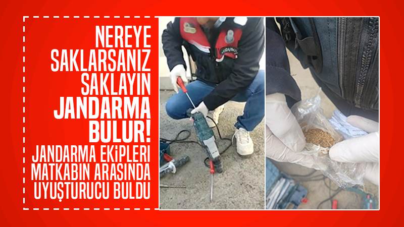 Matkabın içinden uyuşturucu çıktı!
