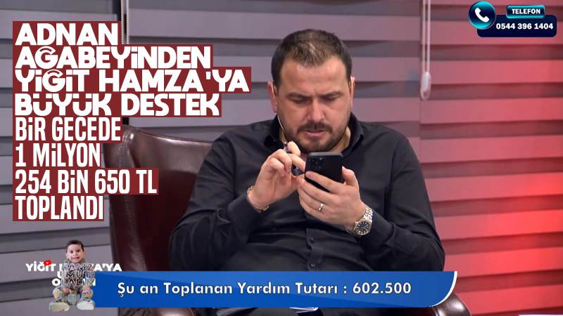 Yiğit Hamza’ya Adnan abisinden büyük destek