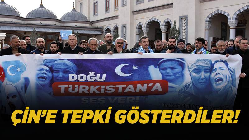 Sivil toplum kuruluşlarından Çin'e tepki