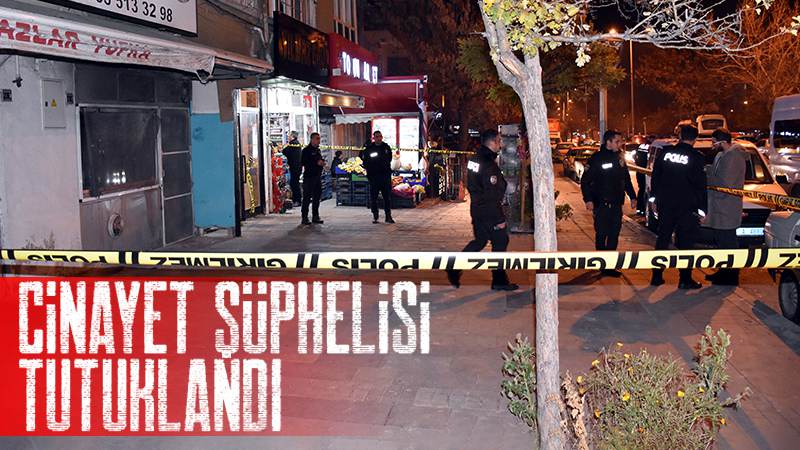 Cinayet şüphelisi tutuklandı