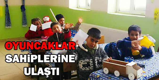 Oyuncaklar sahiplerine ulaştı