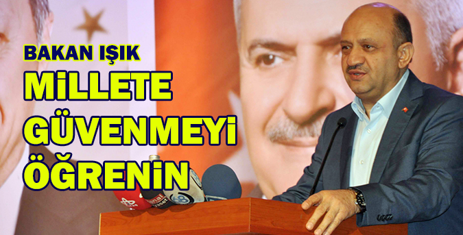 Millete güvenmeyi öğrenin