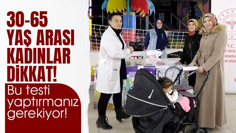 30-65 yaş arası kadınlar dikkat! Bu testi yaptırmanız gerekiyor 