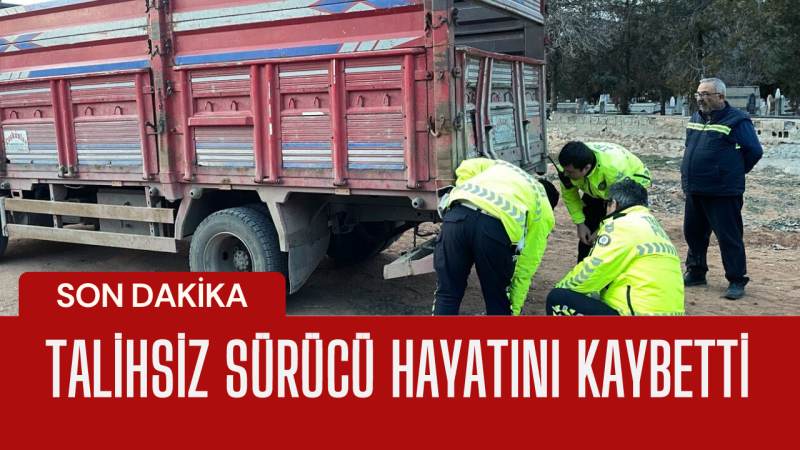 Kamyonete çarpan motosikletin sürücüsü yaşamını yitirdi.