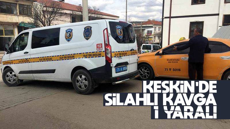 Çıkan kavgada bir kişi tabanca ve bıçakla yaralandı