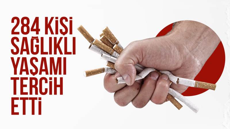 284 kişi sağlıklı yaşamı tercih etti 