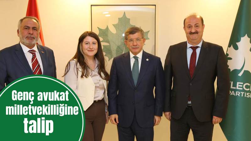 Genç avukat milletvekilliğine talip 