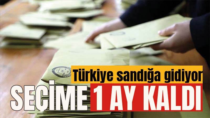 14 Mayıs’a son 30 gün kaldı 