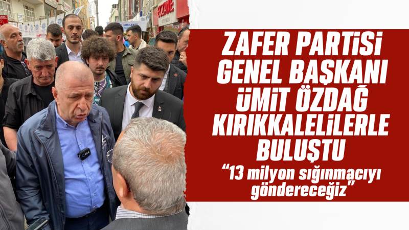 Özdağ, Kırıkkalelilerle bir araya geldi