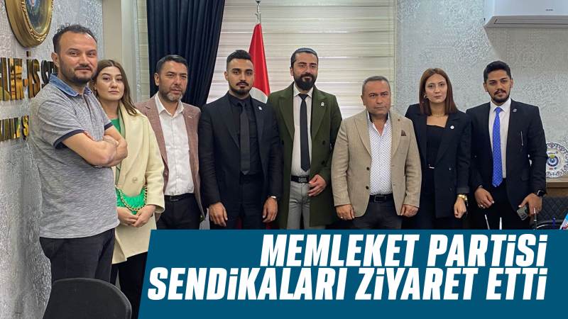 Memleket Partisi, sendika temsilcileri ile bir araya geldi