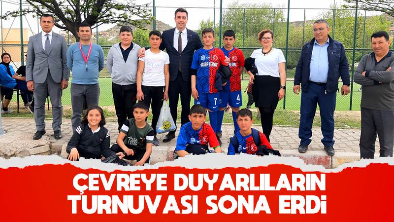 Çevreye duyarlıların turnuvası sona erdi 