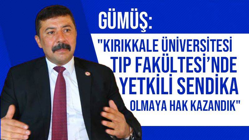 Gümüş: “Tüm kamu çalışanlarını ailemize kazandıracağız”