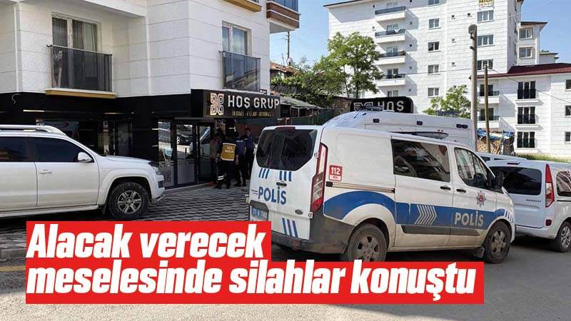 Alacak verecek meselesinde silahlar konuştu 
