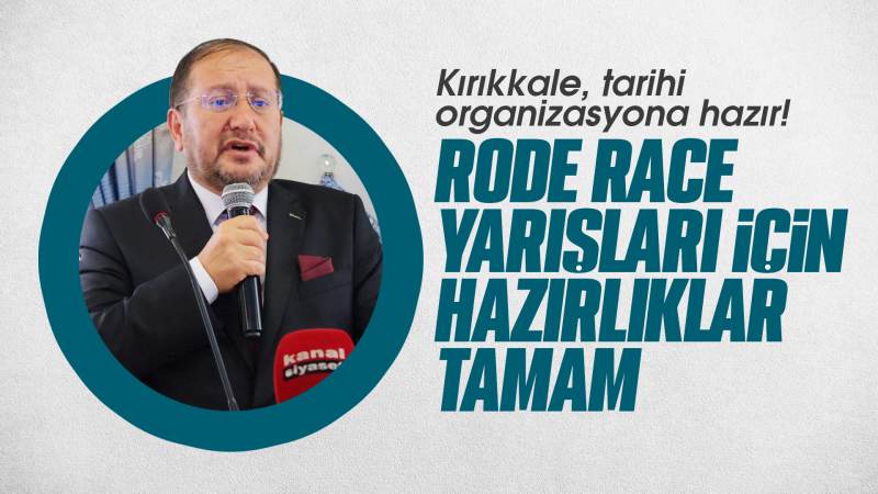 Road Race yarışları için hazırlıklar tamam 