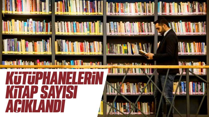 Kütüphanenin kitap sayısı açıklandı 