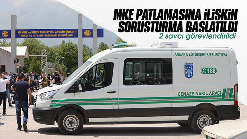 Patlamaya ilişkin soruşturma başlatıldı