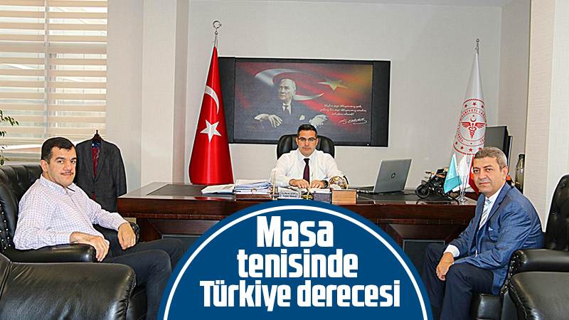 Masa tenisinde Türkiye derecesi 