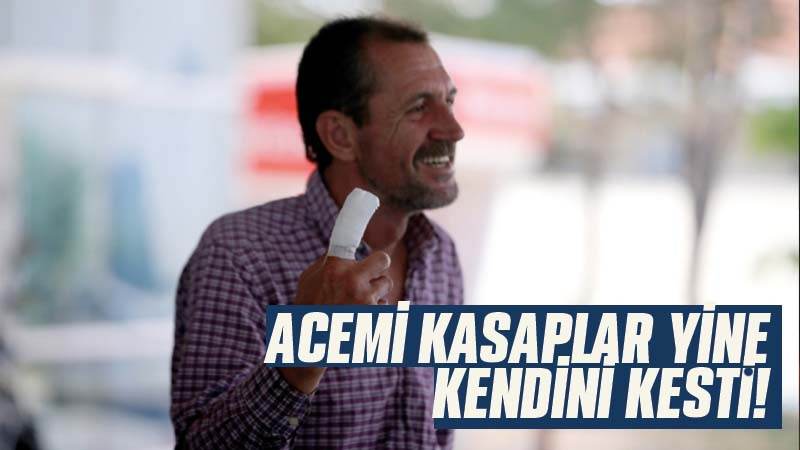 Acemi kasaplar hastanelik oldu