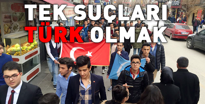 Tek suçları Türk olmak