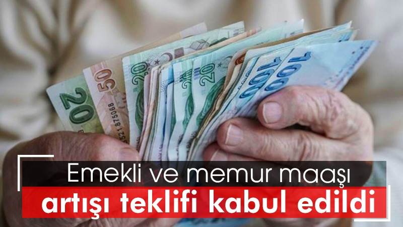 Emekli maaşlarına yüzde 25 zam yapıldı 