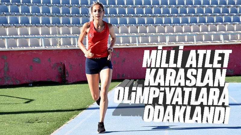 Milli atlet Semra Karaslan, olimpiyatlara odaklandı