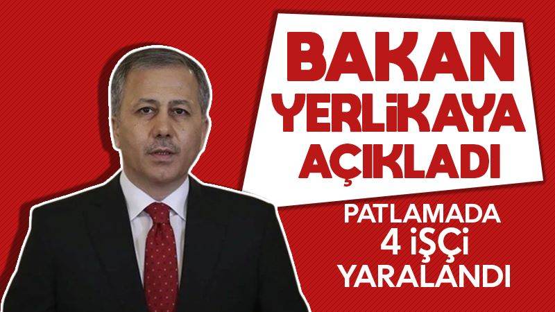 Bakan Yerlikaya: “Ekiplerimiz bölgede”