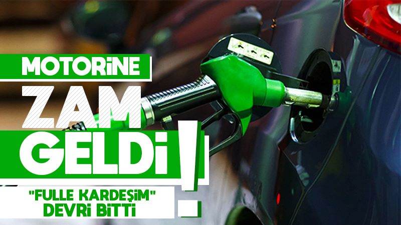 Motorine zam geldi!