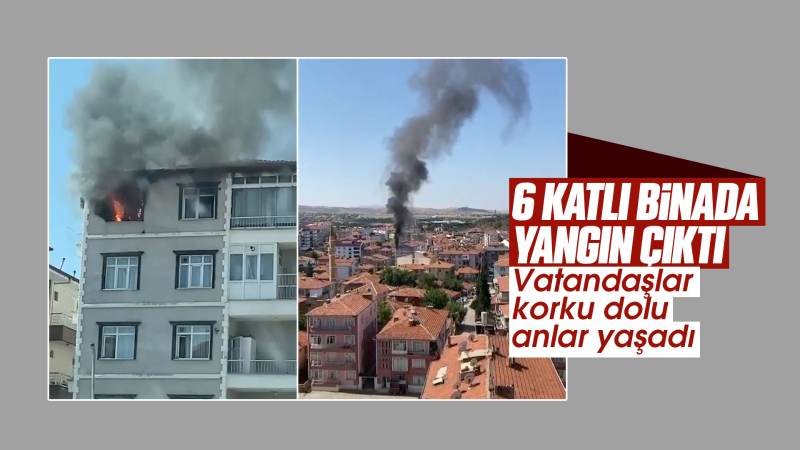 Ev yangını korkuttu 