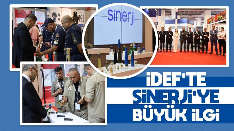 İDEF’te Sinerji’ye büyük ilgi